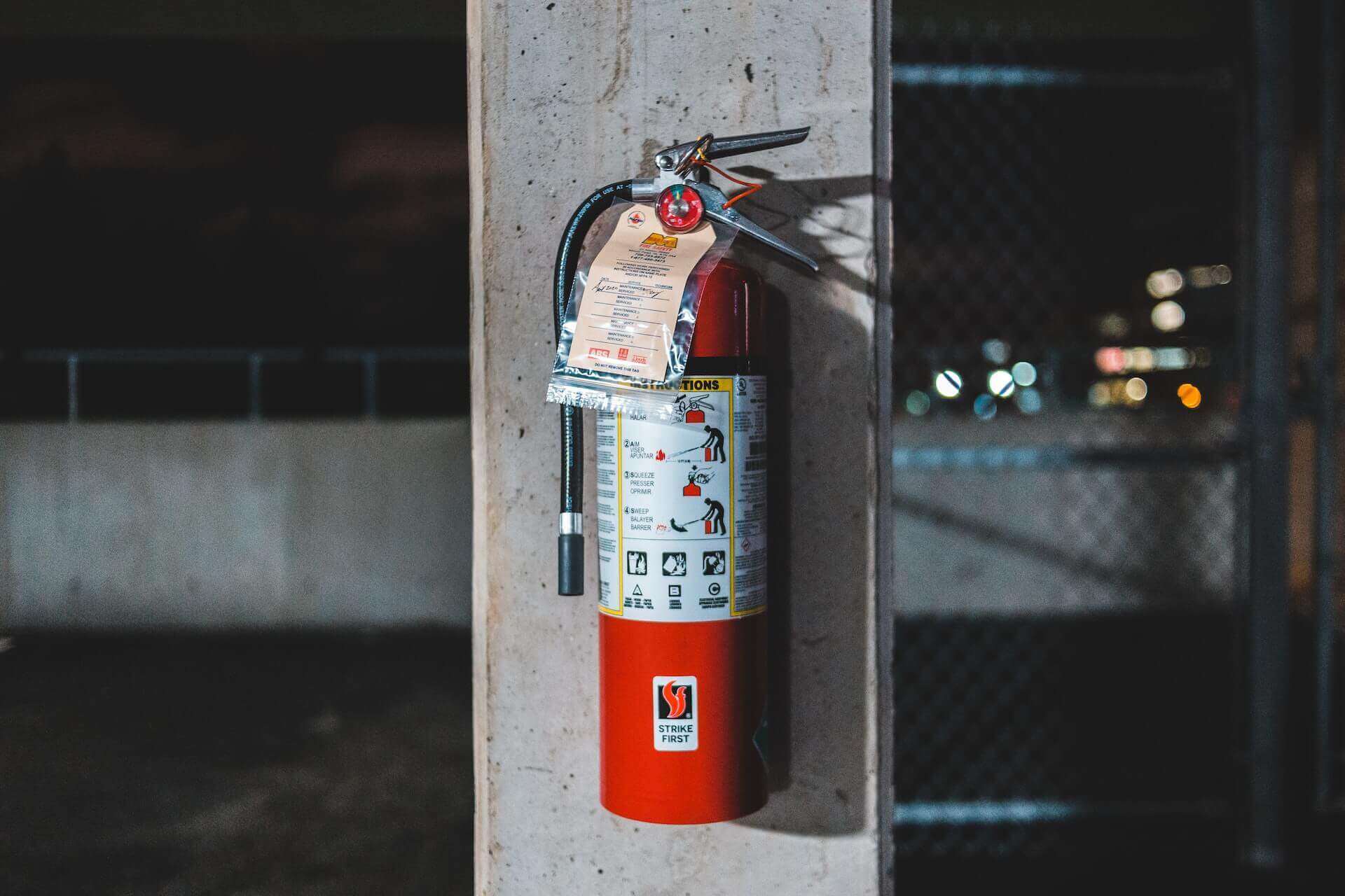 Fire extinguisher - Equipment