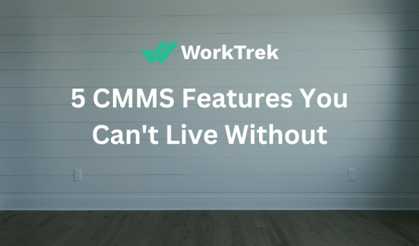 cmms software features
