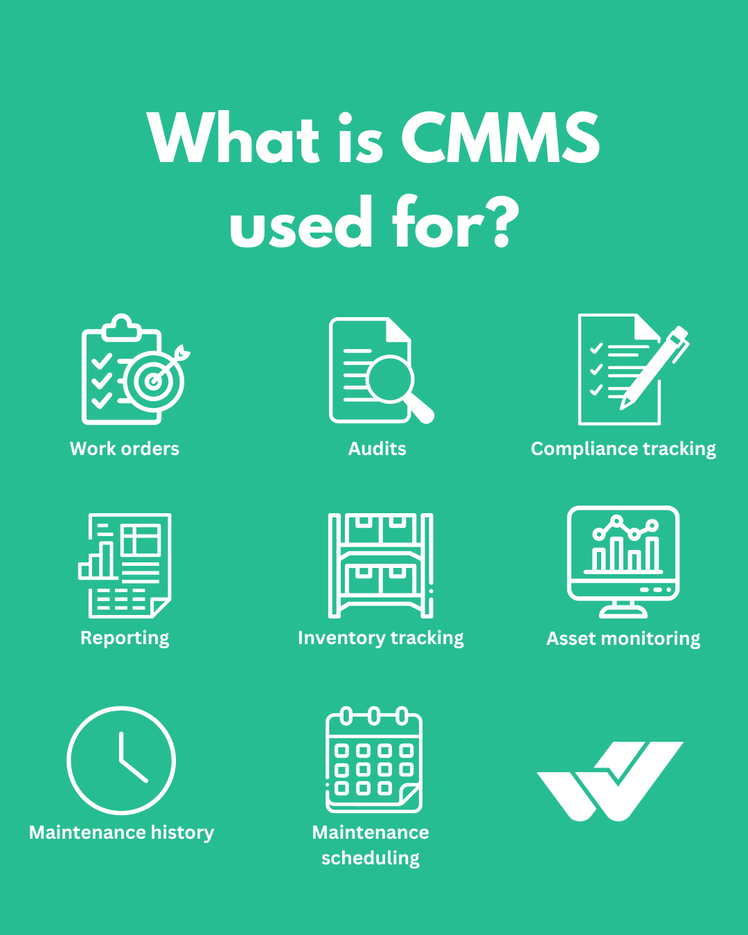 What is CMMS used for?