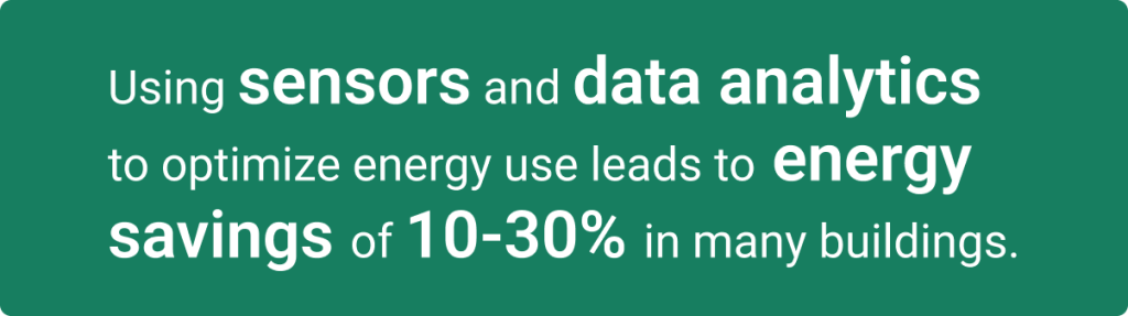 Data on energy savings