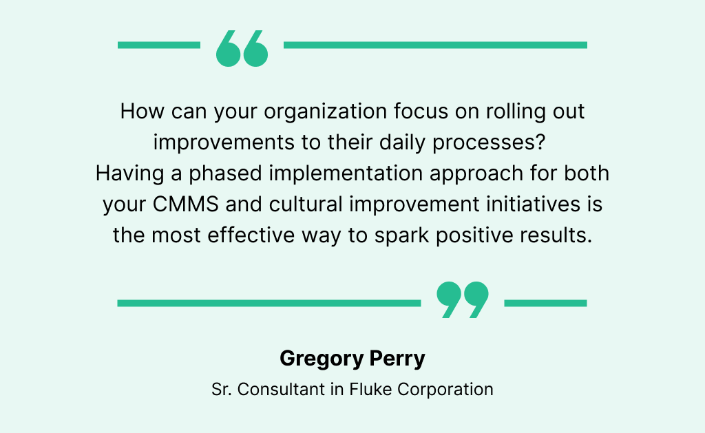 Gregory Perry's quote on daily process improvement