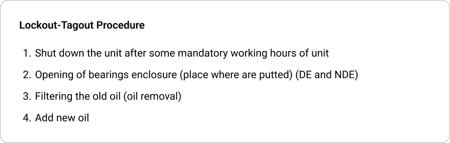 LOTO screenshot from the WorkTrek web app