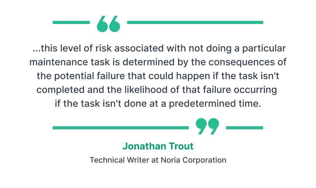 Quote on determining the level of risk