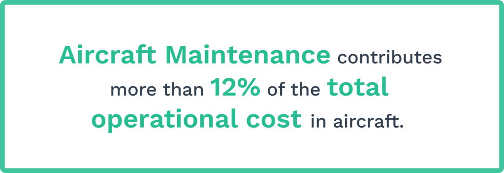 Data on aircraft maintenance cost