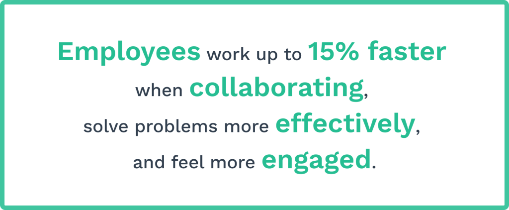 Data on collaboration benefits