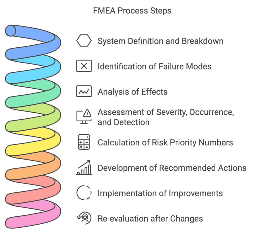 FMEA process steps