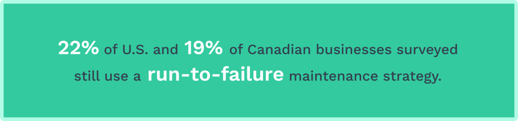 Data on run-to-failure maintenance