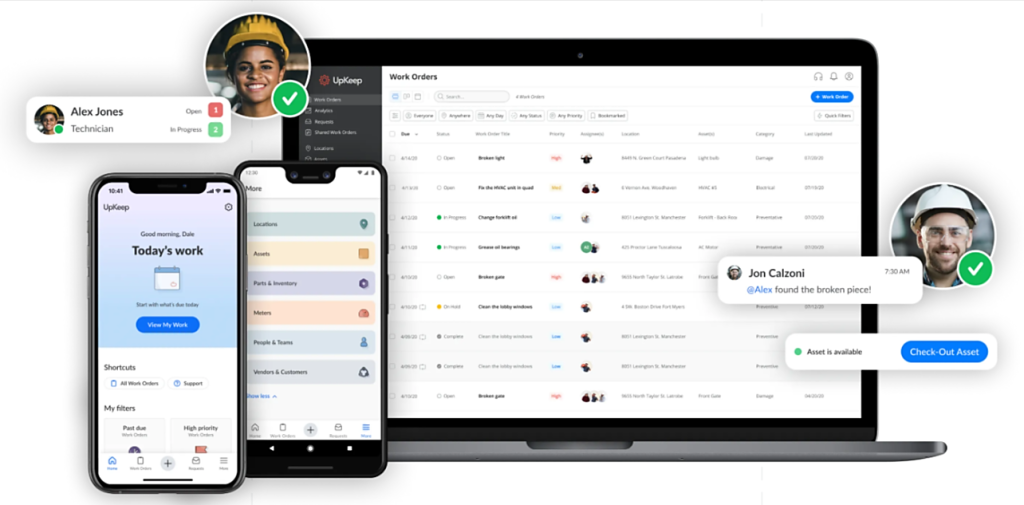 upkeep tool screenshot