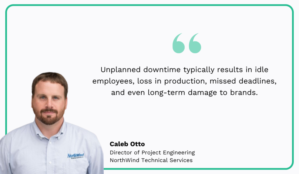quote on the consequences of unplanned downtime