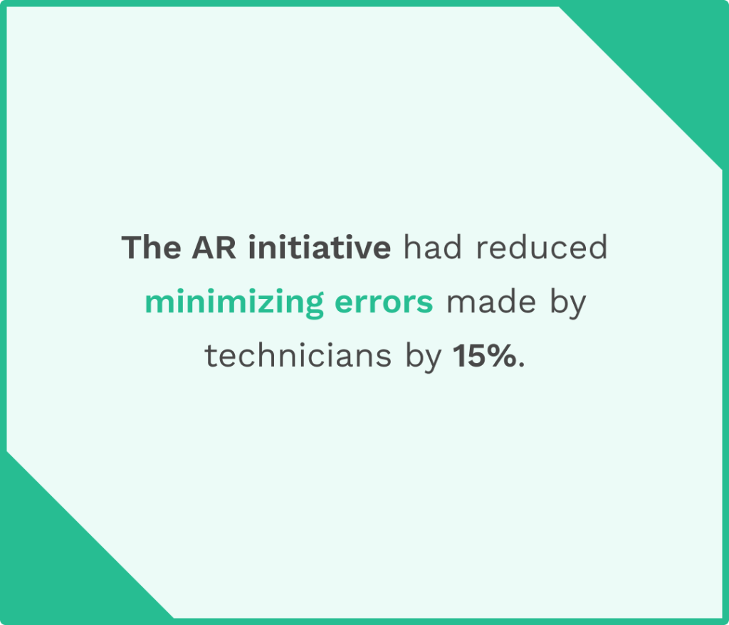 Data on the augmented reality