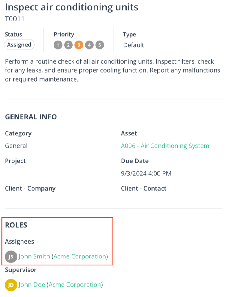 worktrek tool screenshot