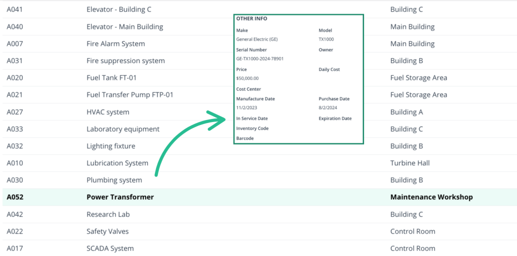 worktrek tool screenshot