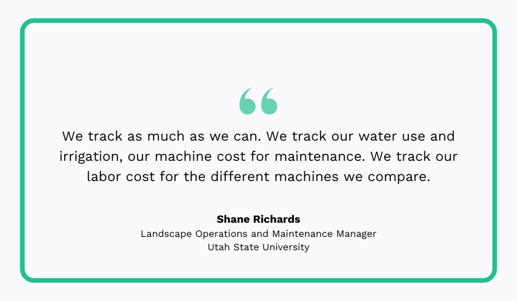 quote on maintenance tracking