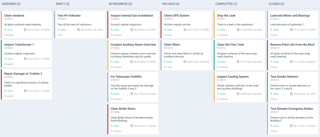 worktrek tool screenshot