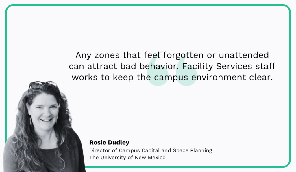 quote on how unkempt grounds can attract unwanted activity