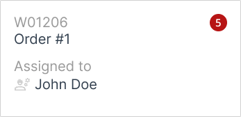 Assigning work order feature
