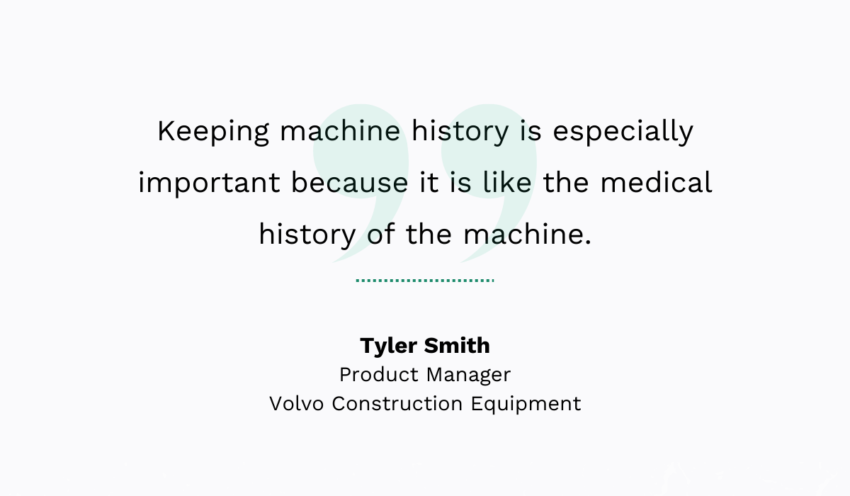 quote on the importance of keeping machine history