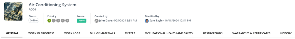 worktrek tool screenshot