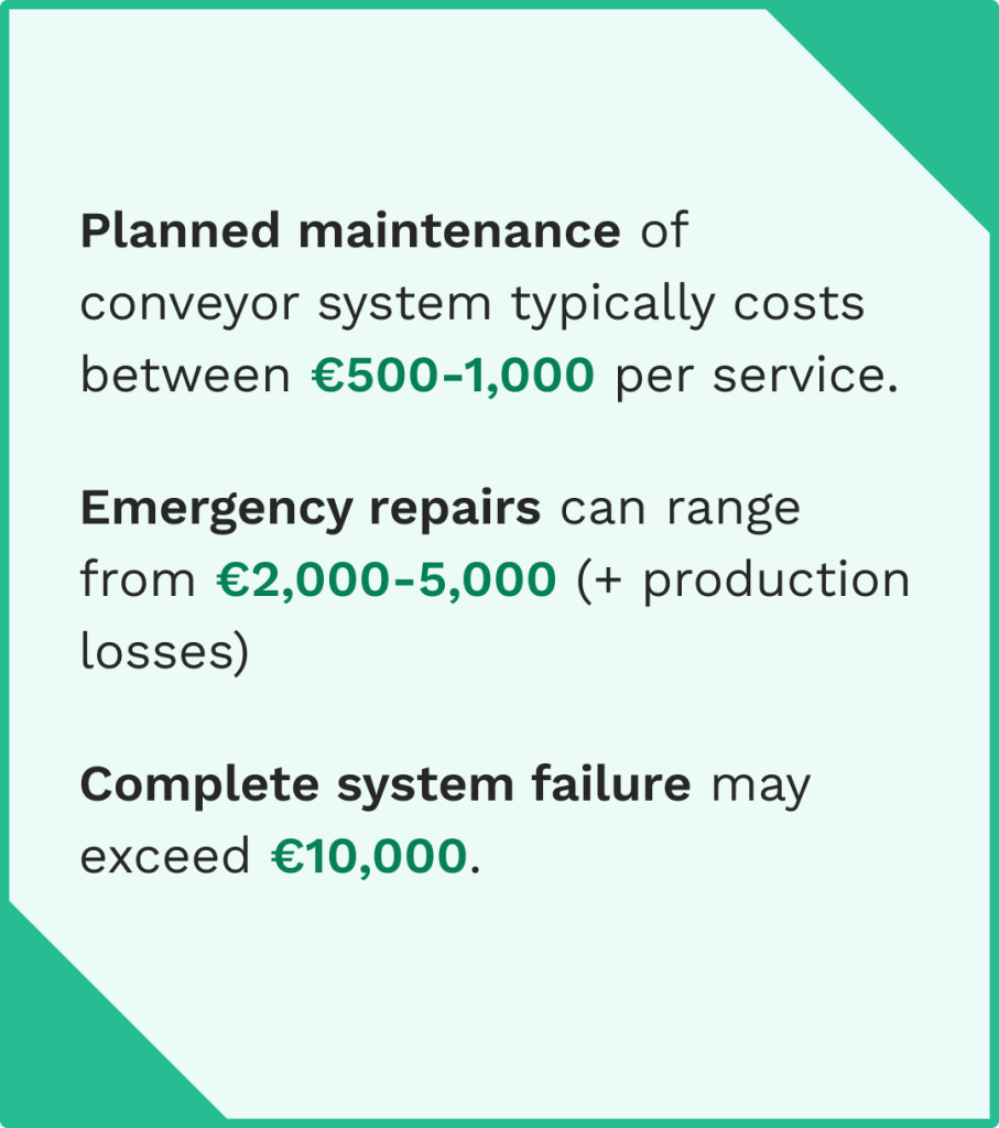 Planned maintenance cost vs. emergency repairs cost
