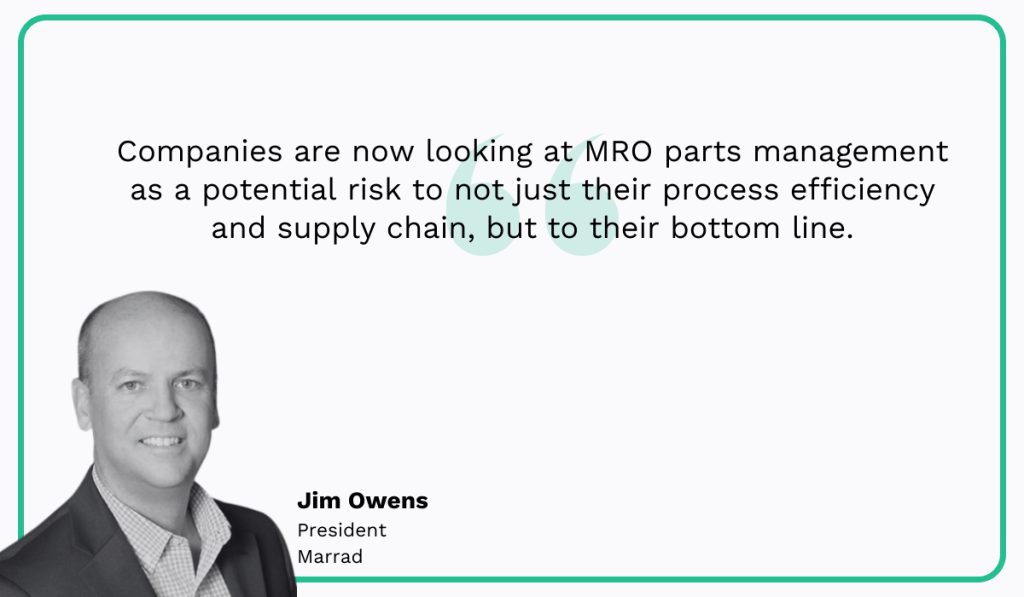 quote on mro parts management