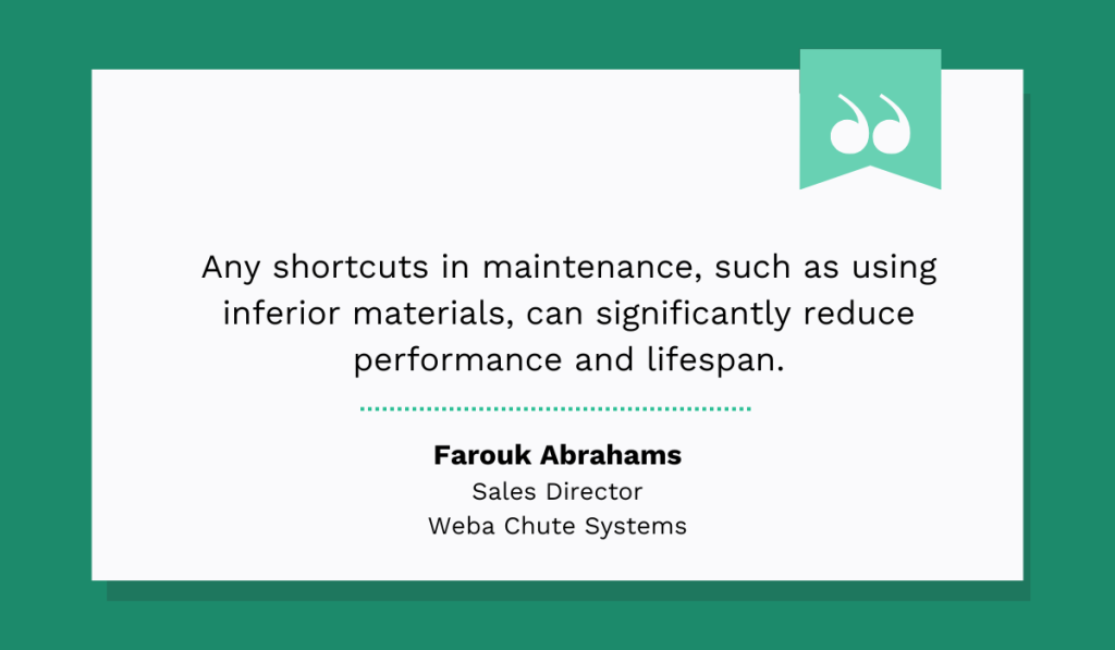 quote on taking shortcuts in maintenance
