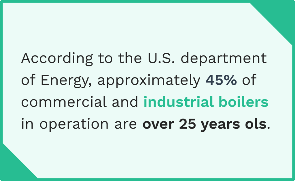 Data on the approximate boiler age