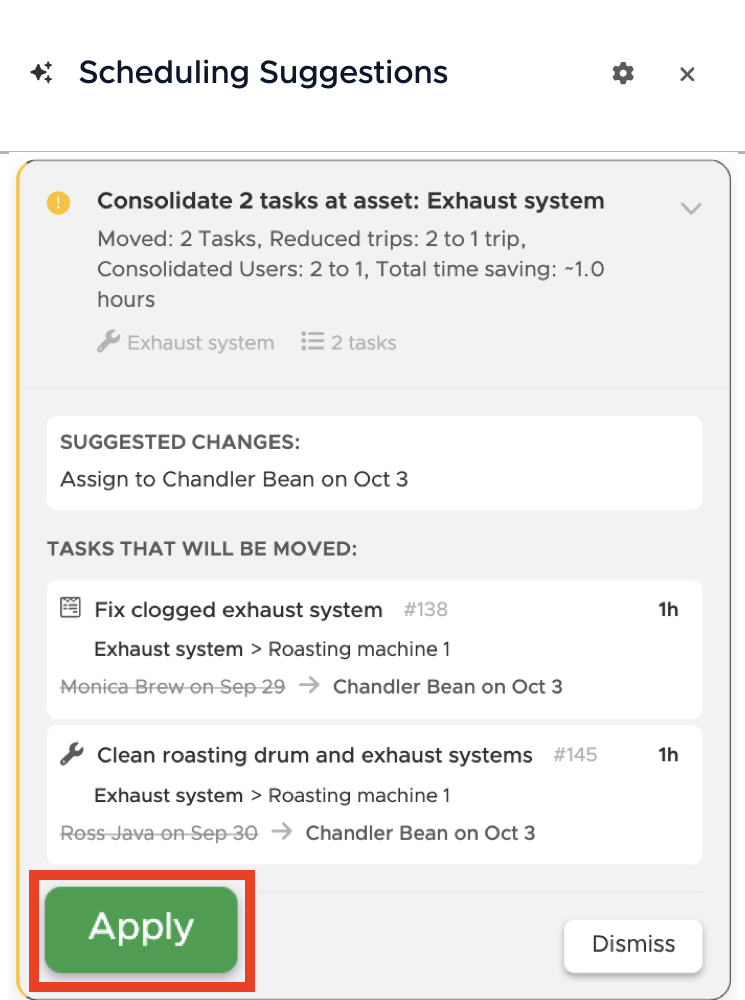 Limble CMMS dashboard