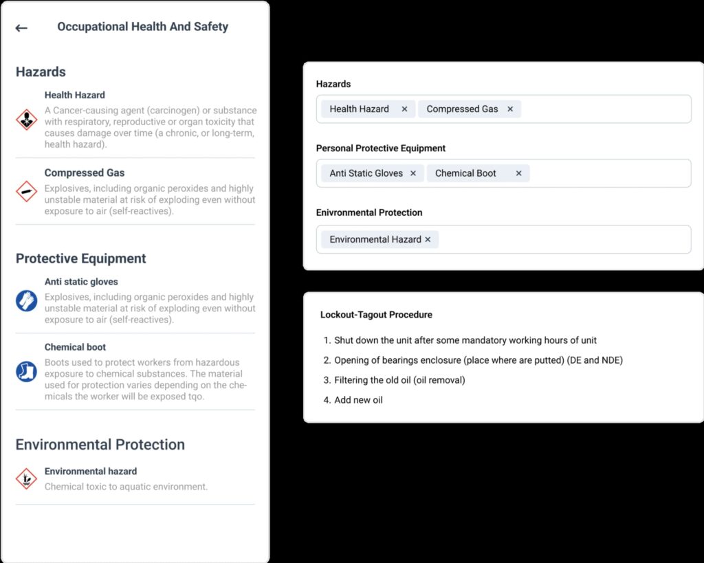 WorkTrek dashboard