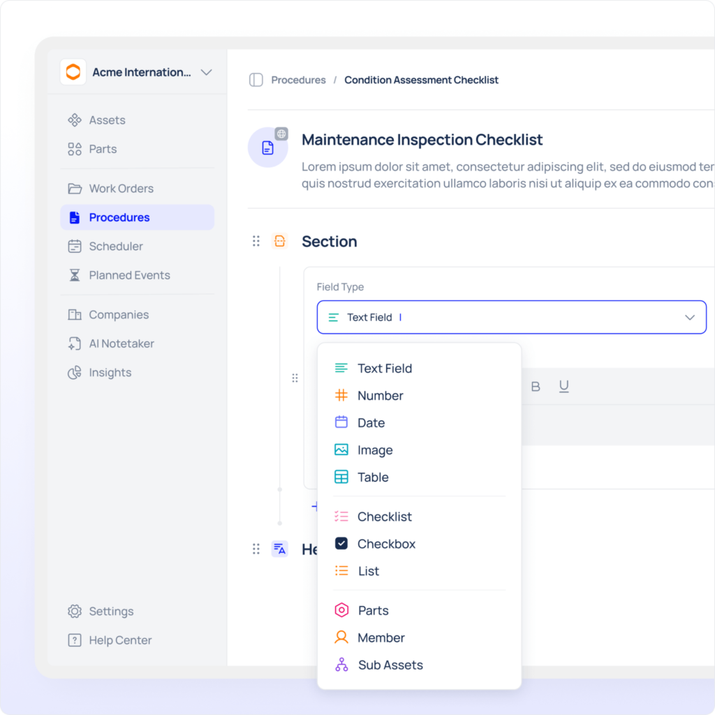 Makula dashboard