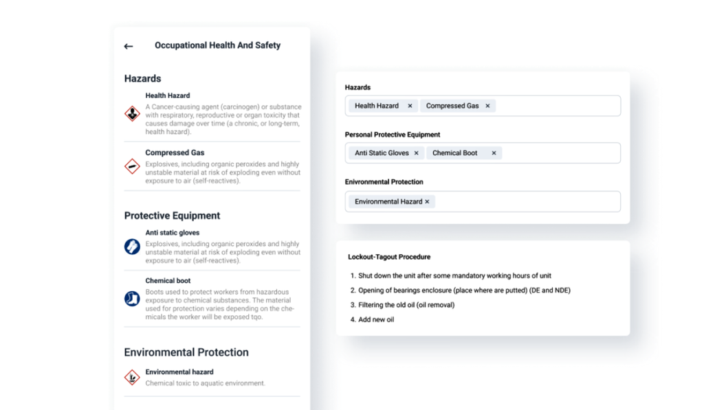 WorkTrek dashboard