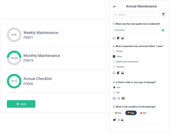WorkTrek dashboard